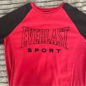 Everlast Red and Black Sport Pullover